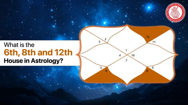 What is the 6th, 8th and 12th house in astrology?