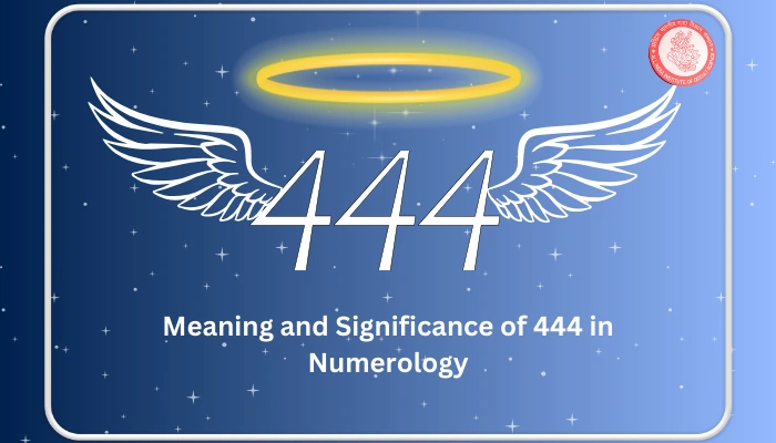 Angel Number 444 in Numerology