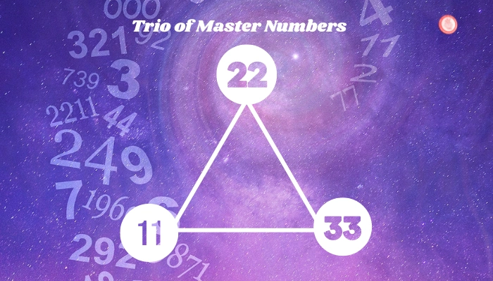 Trio of Master Numbers