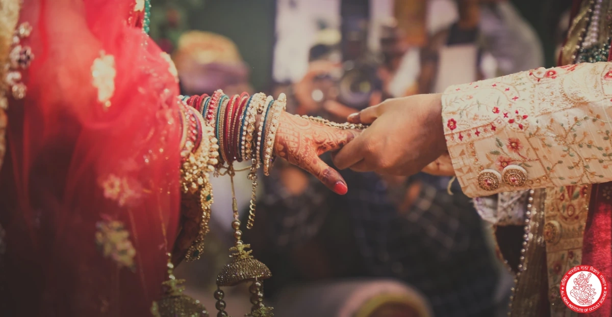 Marriage line on the palm