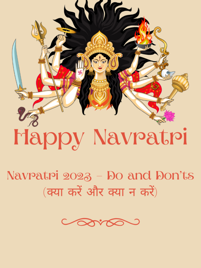 Navratri 2023 – Do and Don’ts