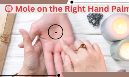 Knowing about Mole on the right hand palm through palmistry