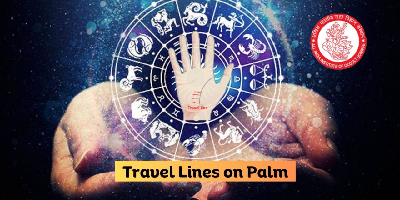 Travel Lines on Palm