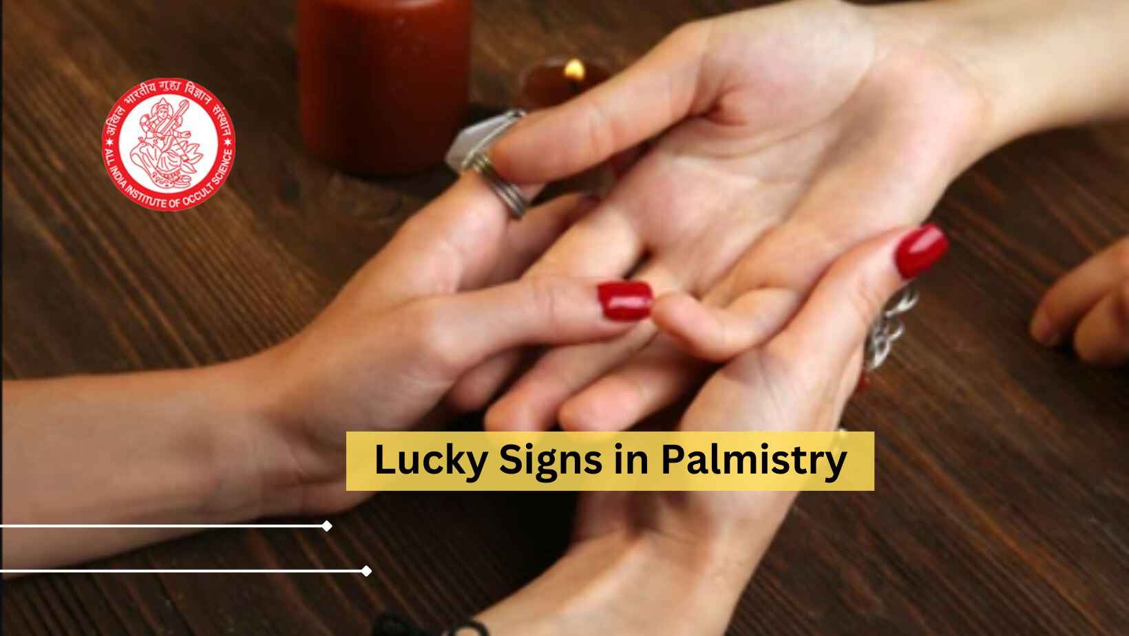 lucky signs in palmistry