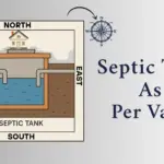 septic tank as per vastu