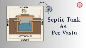 septic tank as per vastu