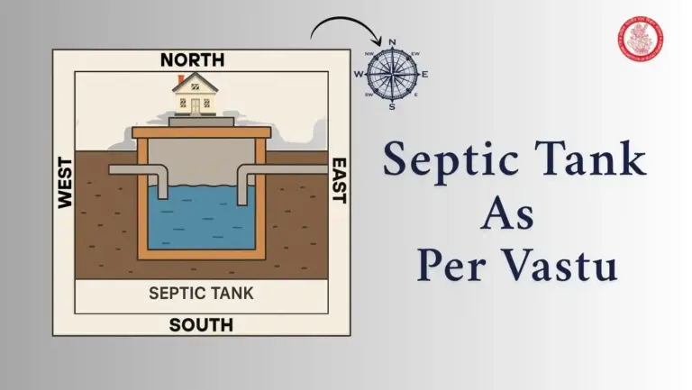 septic tank as per vastu