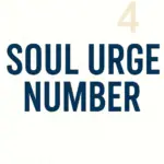 Soul Urge Number Meaning